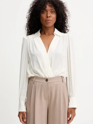 Twinset body damska kolor beżowy gładka 252TP2293