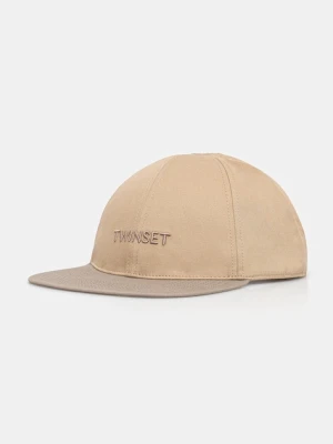 Twinset czapka z daszkiem bawełniana