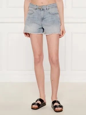 TWINSET Jeansowe szorty | Regular Fit