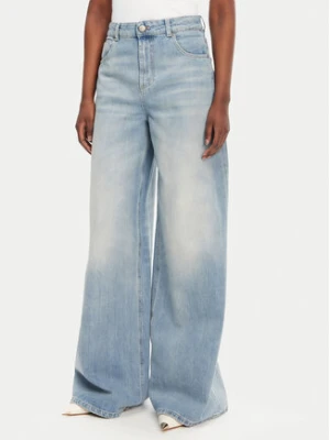 TWINSET Jeansy 251TT2260 Niebieski Wide Leg