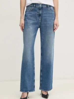 Twinset jeansy damskie high waist 251AP2382