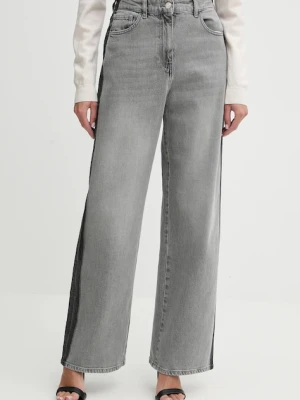Twinset jeansy damskie high waist 252AT2200