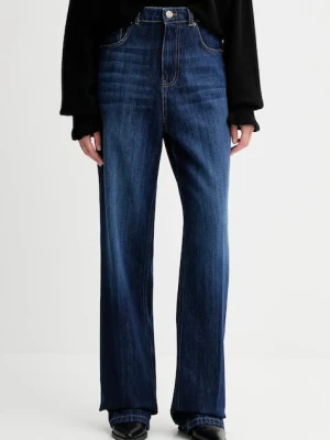Twinset jeansy damskie high waist 252TT2200