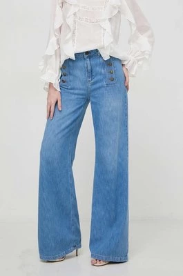 Twinset jeansy damskie high waist