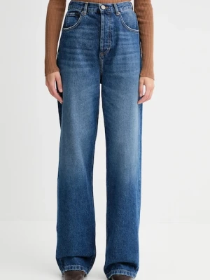 Twinset jeansy damskie kolor niebieski 252TT2190