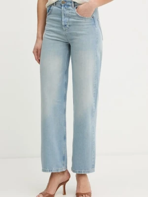 Twinset jeansy relaxed fit damskie