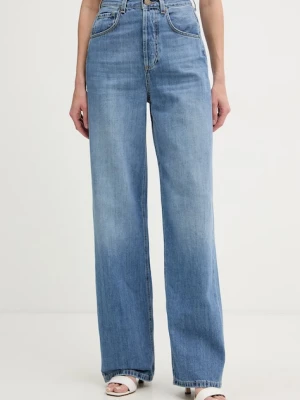 Twinset jeansy straight damskie