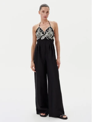 TWINSET Kombinezon 251LB2FAA Czarny Regular Fit