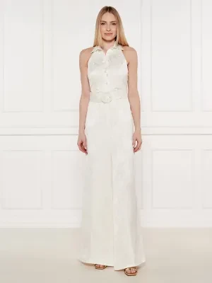 TWINSET Kombinezon | Loose fit | z dodatkiem lnu