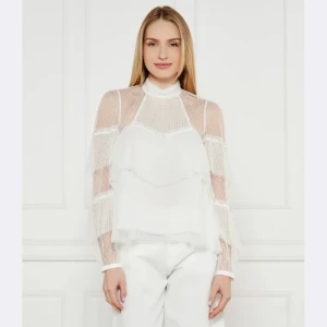 TWINSET Koronkowa bluzka | Regular Fit