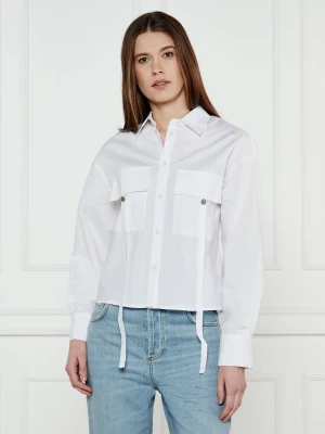 TWINSET Koszula | Relaxed fit biały
