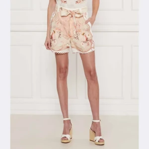 TWINSET Lniane szorty | Relaxed fit