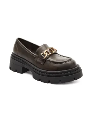 TWINSET Loafersy | z dodatkiem skóry