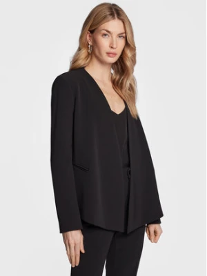 TWINSET Marynarka 231TP2775 Czarny Regular Fit