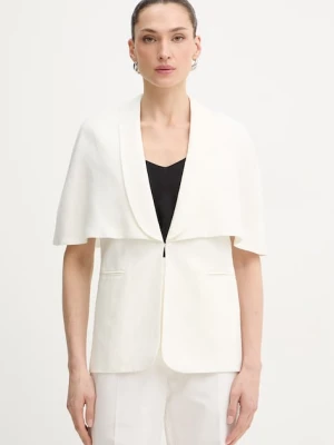 Twinset marynarka z dodatkiem lnu