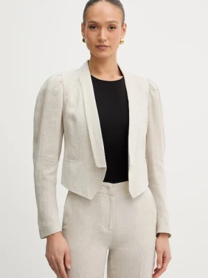 Twinset marynarka z dodatkiem lnu