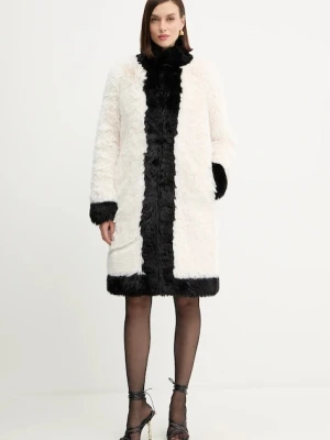 Twinset płaszcz kolor biały 252TT2153