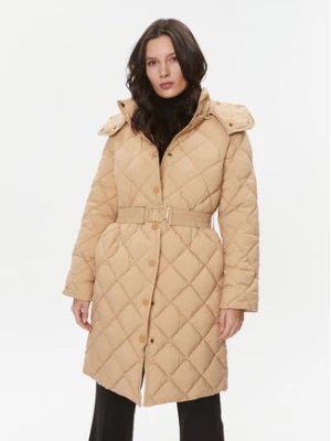 TWINSET Płaszcz zimowy 232TP2240 Beżowy Regular Fit