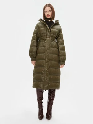 TWINSET Płaszcz zimowy 232TT2351 Zielony Regular Fit