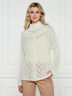 TWINSET Półgolf | Regular Fit | z dodatkiem wełny