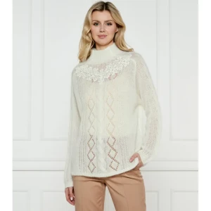 TWINSET Półgolf | Regular Fit | z dodatkiem wełny