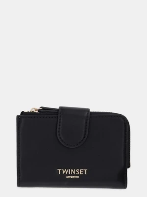 Twinset portfel damski kolor czarny 252TL8014