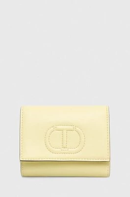 Twinset portfel damski kolor żółty