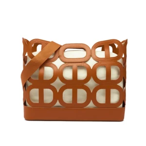 TWINSET Shopperka + saszetka Lila