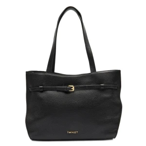 TWINSET Skórzana shopperka