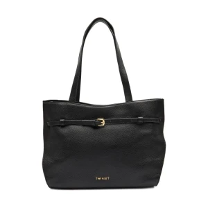 TWINSET Skórzana shopperka