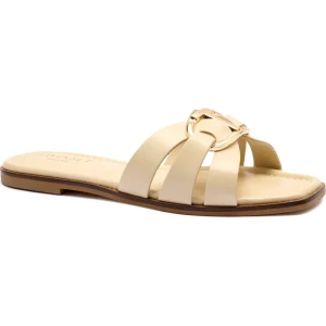 TWINSET Skórzane klapki