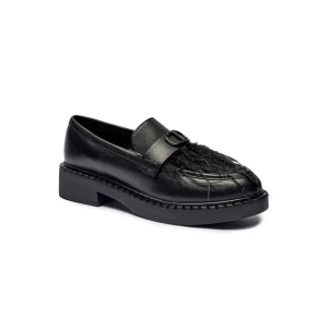 TWINSET Skórzane loafersy