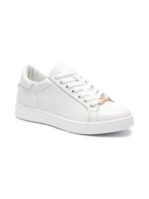 TWINSET Skórzane sneakersy