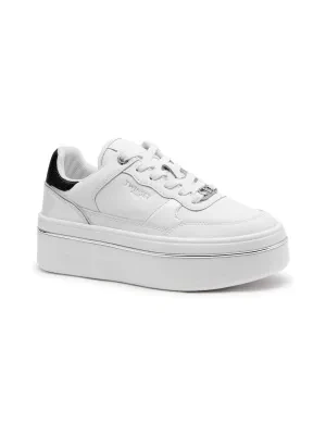 TWINSET Skórzane sneakersy
