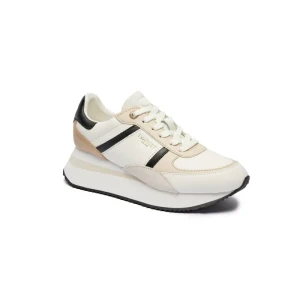 TWINSET Skórzane sneakersy
