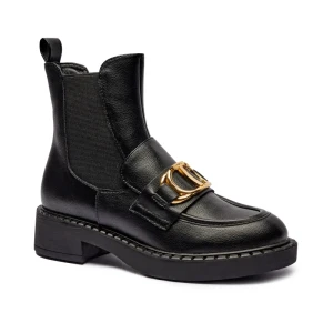 TWINSET Skórzane sztyblety