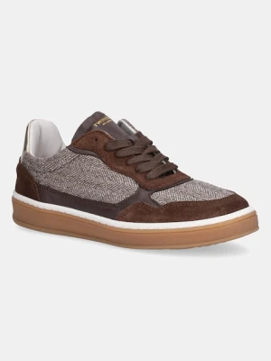 Twinset sneakersy damskie kolor brązowy 252TGT012