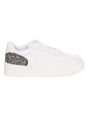 Twinset Sneakersy w kolorze srebrno-biało-czarnym rozmiar: 41