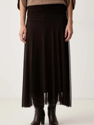 Twinset spódnica brązowy