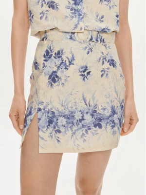 TWINSET Spódnica ołówkowa 241TT2425 Écru Regular Fit Kremowy