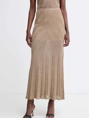 Twinset spódnica z lnem