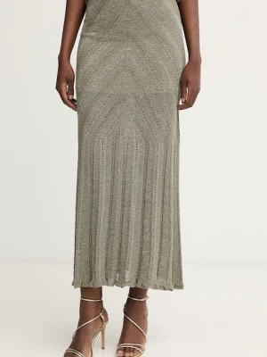 Twinset spódnica z lnem