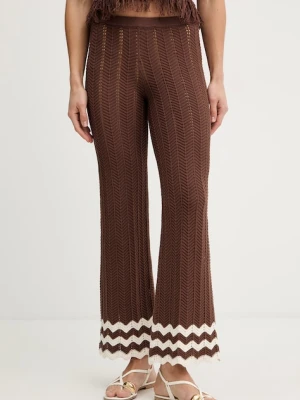 Twinset spodnie bawełniane