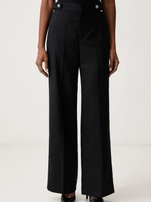 Twinset spodnie damskie czarny