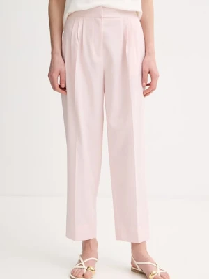 Twinset spodnie damskie z dodatkiem wełny