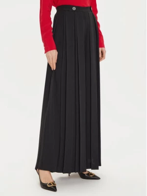 TWINSET Spodnie palazzo 242TT2172 Czarny Wide Leg