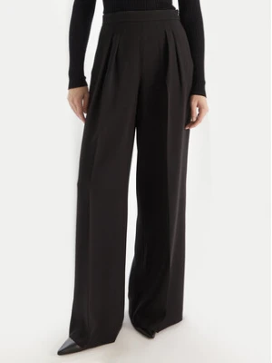 TWINSET Spodnie palazzo 252TT2401 Czarny Wide Leg