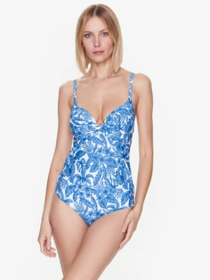 TWINSET Strój kąpielowy 231LMMBXX Niebieski