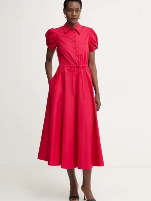 Twinset sukienka bawełniana z elastanem