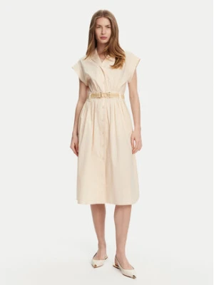 TWINSET Sukienka koszulowa 251TT2102 Różowy Loose Fit